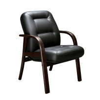 Конференц-кресло Victoria D VCT5140021 чёрный / тёмный орех