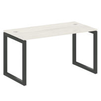 Metal System Quattro Стол офисный на О-образном м/к 50БО.СП-3 Вяз/Мокко металл 1400×720×750 Metal System Quattro Стол офисный на О-образном м/к 50БО.СП-3 Вяз/Мокко металл 1400×720×750