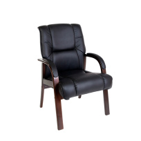 Конференц-кресло Chair D CHA26540002 чёрный / тёмный орех Конференц-кресло Chair D CHA26540002 чёрный / тёмный орех