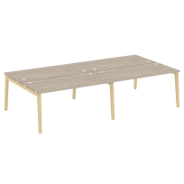 Onix Wood Рабочая станция OW.D.RS-4.4.8 Белый бриллиант/Дуб светлый/Белый металл 3160*1635*750 Onix Wood Рабочая станция OW.D.RS-4.4.8 Белый бриллиант/Дуб светлый/Белый металл 3160*1635*750