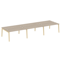 Onix Wood Рабочая станция OW.D.RS-6.4.7 Белый бриллиант/Дуб светлый/Белый металл 4740*1475*750 Onix Wood Рабочая станция OW.D.RS-6.4.7 Белый бриллиант/Дуб светлый/Белый металл 4740*1475*750