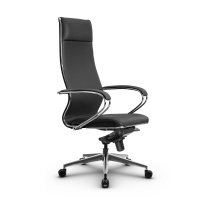 Кресло для руководителя Метта L 1m 42/K_17839_Кожа перфорированная NewLeather – Черный Кресло для руководителя Метта L 1m 42/K_17839_Кожа перфорированная NewLeather – Черный