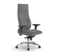 Кресло для руководителя Метта L 1m 46/2D_17838_Кожа перфорированная NewLeather - Темно-коричневый_Кожа перфорированная NewLeather - Темно-коричневый Кресло для руководителя Метта L 1m 46/2D_17838_Кожа перфорированная NewLeather - Темно-коричневый_Кожа перфорированная NewLeather - Темно-коричневый