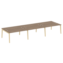 Onix Wood Рабочая станция OW.D.RS-6.4.7 Белый бриллиант/Дуб светлый/Белый металл 4740*1475*750 Onix Wood Рабочая станция OW.D.RS-6.4.7 Белый бриллиант/Дуб светлый/Белый металл 4740*1475*750