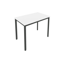 Slim Стол офисный на металлокаркасе С.СП-3.1 Белый/Антрацит металл 980×600×750 Slim Стол офисный на металлокаркасе С.СП-3.1 Белый/Антрацит металл 980×600×750