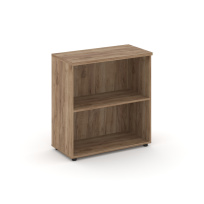 Стеллаж низкий широкий Style Project / SN.STS-300 Белый – Тиквуд Светлый / 796×400×833 Стеллаж низкий широкий Style Project / SN.STS-300 Белый – Тиквуд Светлый / 796×400×833