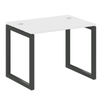 Metal System Quattro Стол офисный на О-образном м/к 50БО.СП-1 Вяз/Мокко металл 1000×720×750 Metal System Quattro Стол офисный на О-образном м/к 50БО.СП-1 Вяз/Мокко металл 1000×720×750