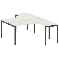 Metal System Quattro Р. ст. криволинейная на П-образном м/к 40БП.РАС-СА-2.4 Акация/Антрацит металл 1600*2435*750 Metal System Quattro Р. ст. криволинейная на П-образном м/к 40БП.РАС-СА-2.4 Акация/Антрацит металл 1600*2435*750