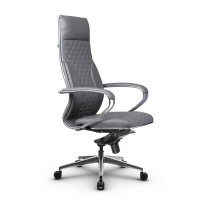 Кресло для руководителя Метта L 1c 44C/K_17839 Кожа перфорированная NewLeather – Черный Кресло для руководителя Метта L 1c 44C/K_17839 Кожа перфорированная NewLeather – Черный