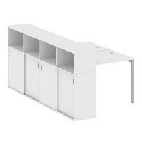 Metal System Quattro Р. ст. с шкафом-купе на П-образном м/к 40БП.РС-СШК-4.1 Т Акация/Антрацит металл 1410*2332*1098 Metal System Quattro Р. ст. с шкафом-купе на П-образном м/к 40БП.РС-СШК-4.1 Т Акация/Антрацит металл 1410*2332*1098