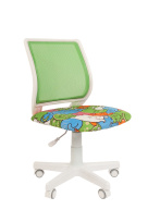 Кресло Chairman Kids 112 Россия ткань CRAZY/TW-66 черный пластик