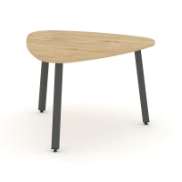 Стол для переговоров Style Project SN-5.SPRG-71.3 Акация Лорка/Металл Черный 1200×1200×750