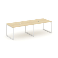 Стол для переговоров Style Project SN-4O.SPRG-013 Акация Лорка/Металл Черный 2760×980×750