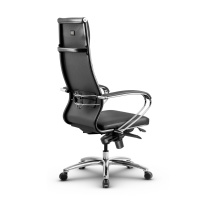 Кресло для руководителя Метта L 1m 42/K_17838_Кожа перфорированная NewLeather – Черный Кресло для руководителя Метта L 1m 42/K_17838_Кожа перфорированная NewLeather – Черный