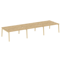 Onix Wood Рабочая станция OW.D.RS-6.4.7 Белый бриллиант/Дуб светлый/Белый металл 4740*1475*750 Onix Wood Рабочая станция OW.D.RS-6.4.7 Белый бриллиант/Дуб светлый/Белый металл 4740*1475*750