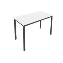 Slim Стол офисный на металлокаркасе С.СП-4.1 Белый/Антрацит металл 1180×600×750 Slim Стол офисный на металлокаркасе С.СП-4.1 Белый/Антрацит металл 1180×600×750