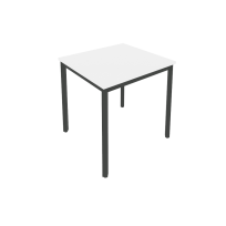 Slim Стол офисный на металлокаркасе С.СП-2 Белый/Антрацит металл 780×720×750