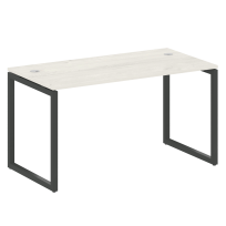 Metal System Quattro Стол офисный на О-образном м/к 40БО.СП-3 Вяз/Мокко металл 1400×720×750 Metal System Quattro Стол офисный на О-образном м/к 40БО.СП-3 Вяз/Мокко металл 1400×720×750