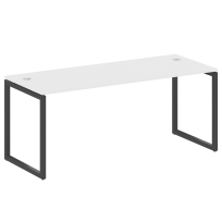 Metal System Quattro Стол офисный на О-образном м/к 40БО.СП-5 Вяз/Мокко металл 1800×720×750 Metal System Quattro Стол офисный на О-образном м/к 40БО.СП-5 Вяз/Мокко металл 1800×720×750