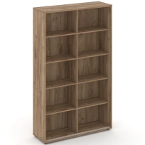 Шкаф-купе с полками Style Project SN.SHK-001 / Акация Лорка – Белый – Черные ручки / 1200×400×1982 Шкаф-купе с полками Style Project SN.SHK-001 / Акация Лорка – Белый – Черные ручки / 1200×400×1982