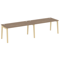Onix Wood Рабочая станция OW.RS-2.4.8 Белый бриллиант/Дуб светлый/Белый металл 3160*800*750 Onix Wood Рабочая станция OW.RS-2.4.8 Белый бриллиант/Дуб светлый/Белый металл 3160*800*750
