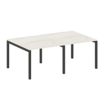 Metal System Quattro Перег. стол (2 столешницы) на П-образном м/к 50БП.ПРГ-2.1 Акация/Антрацит металл 2000*1235*750 Metal System Quattro Перег. стол (2 столешницы) на П-образном м/к 50БП.ПРГ-2.1 Акация/Антрацит металл 2000*1235*750