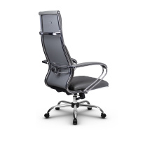 Кресло для руководителя Метта L 1c 44C/K_17833 Кожа перфорированная NewLeather – Черный Кресло для руководителя Метта L 1c 44C/K_17833 Кожа перфорированная NewLeather – Черный
