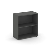 Стеллаж низкий широкий Style Project / SN.STS.E-300 Белый – Тиквуд Светлый / 796×400×833