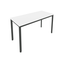 Slim Стол офисный на металлокаркасе С.СП-5.1 Белый/Антрацит металл 1380×600×750 Slim Стол офисный на металлокаркасе С.СП-5.1 Белый/Антрацит металл 1380×600×750