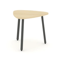 Стол для переговоров Style Project SN-4.SPRG-70.3 Акация Лорка/Металл Черный 900×900×750