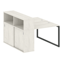 Metal System Quattro Р. ст. с шкафом-купе на О-образном м/к 40БО.РС-СШК-2.1 Т Акация/Антрацит металл 1410*1475*1098 Metal System Quattro Р. ст. с шкафом-купе на О-образном м/к 40БО.РС-СШК-2.1 Т Акация/Антрацит металл 1410*1475*1098