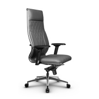 Кресло для руководителя Метта L 1m 44M/4D_17839_Кожа перфорированная NewLeather – Темно-бордовый Кресло для руководителя Метта L 1m 44M/4D_17839_Кожа перфорированная NewLeather – Темно-бордовый